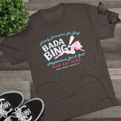 Bada Bing! Men's/Unisex Tri-Blend Ultra Soft Tee