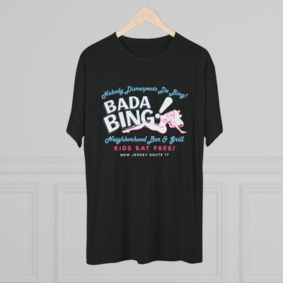 Bada Bing! Men's/Unisex Tri-Blend Ultra Soft Tee