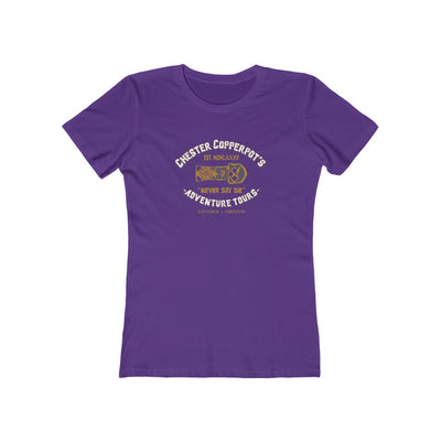 Chester Copperpot's Adventure Tours Women's Boyfriend Tee