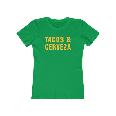 Tacos & Cerveza Women's Boyfriend Tee