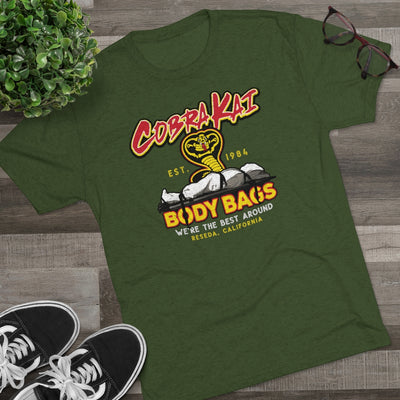 Cobra Kai Body Bags Men's/Unisex Tri-Blend Ultra Soft Tee