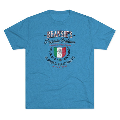 Beansie's Pizzeria Italiana Men's/Unisex Tri-Blend Ultra Soft Tee