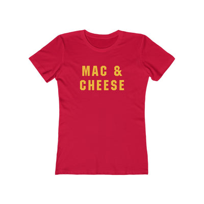 Mac & Cheese Women's Boyfriend Tee