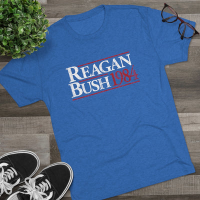 Reagan Bush '84 Men's/Unisex Tri-Blend Ultra Soft Tee