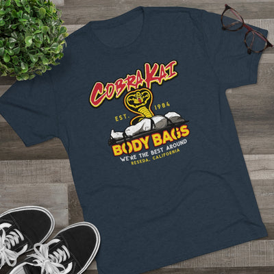 Cobra Kai Body Bags Men's/Unisex Tri-Blend Ultra Soft Tee
