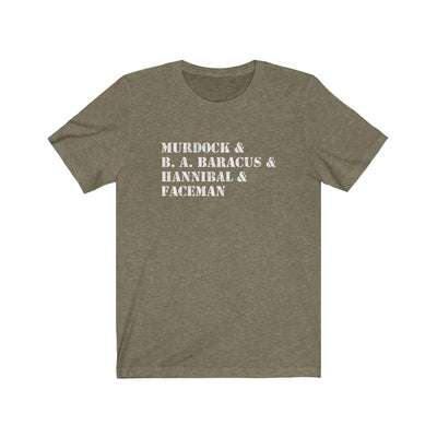 A-Team Men's/Unisex Super Soft Tee