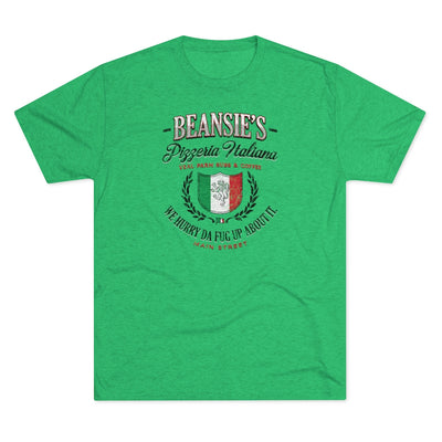 Beansie's Pizzeria Italiana Men's/Unisex Tri-Blend Ultra Soft Tee