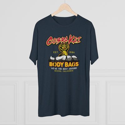Cobra Kai Body Bags Men's/Unisex Tri-Blend Ultra Soft Tee