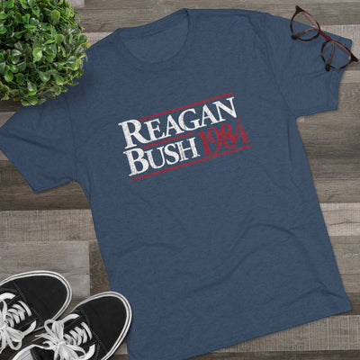 Reagan Bush '84 Men's/Unisex Tri-Blend Ultra Soft Tee