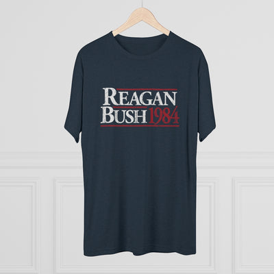 Reagan Bush '84 Men's/Unisex Tri-Blend Ultra Soft Tee