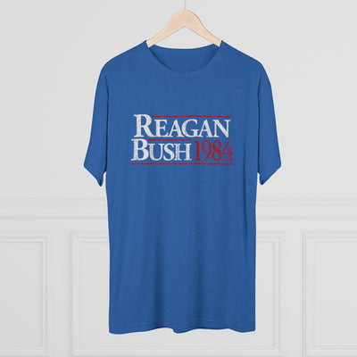 Reagan Bush '84 Men's/Unisex Tri-Blend Ultra Soft Tee