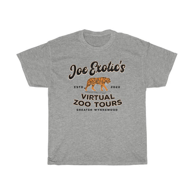 Joe Exotic's Virtual Zoo Tours Men's Relaxed Fit Short Sleeve Tee