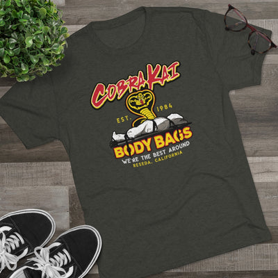 Cobra Kai Body Bags Men's/Unisex Tri-Blend Ultra Soft Tee