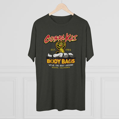 Cobra Kai Body Bags Men's/Unisex Tri-Blend Ultra Soft Tee