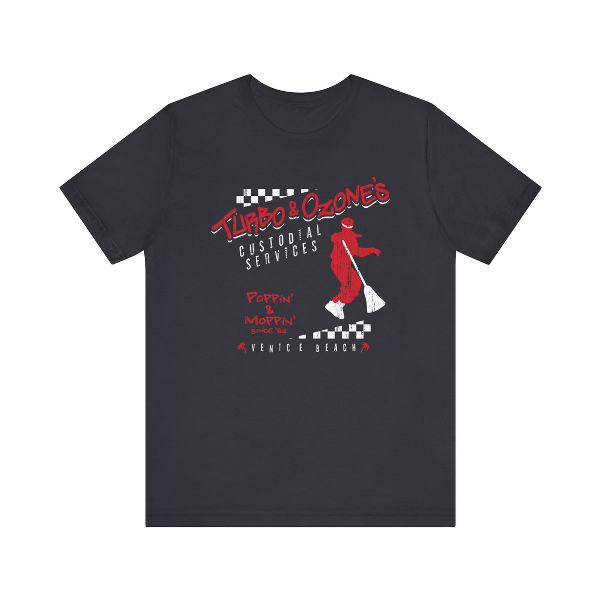 Turbo &amp; Ozone's Custodial Services Men's/Unisex Super Soft Tee