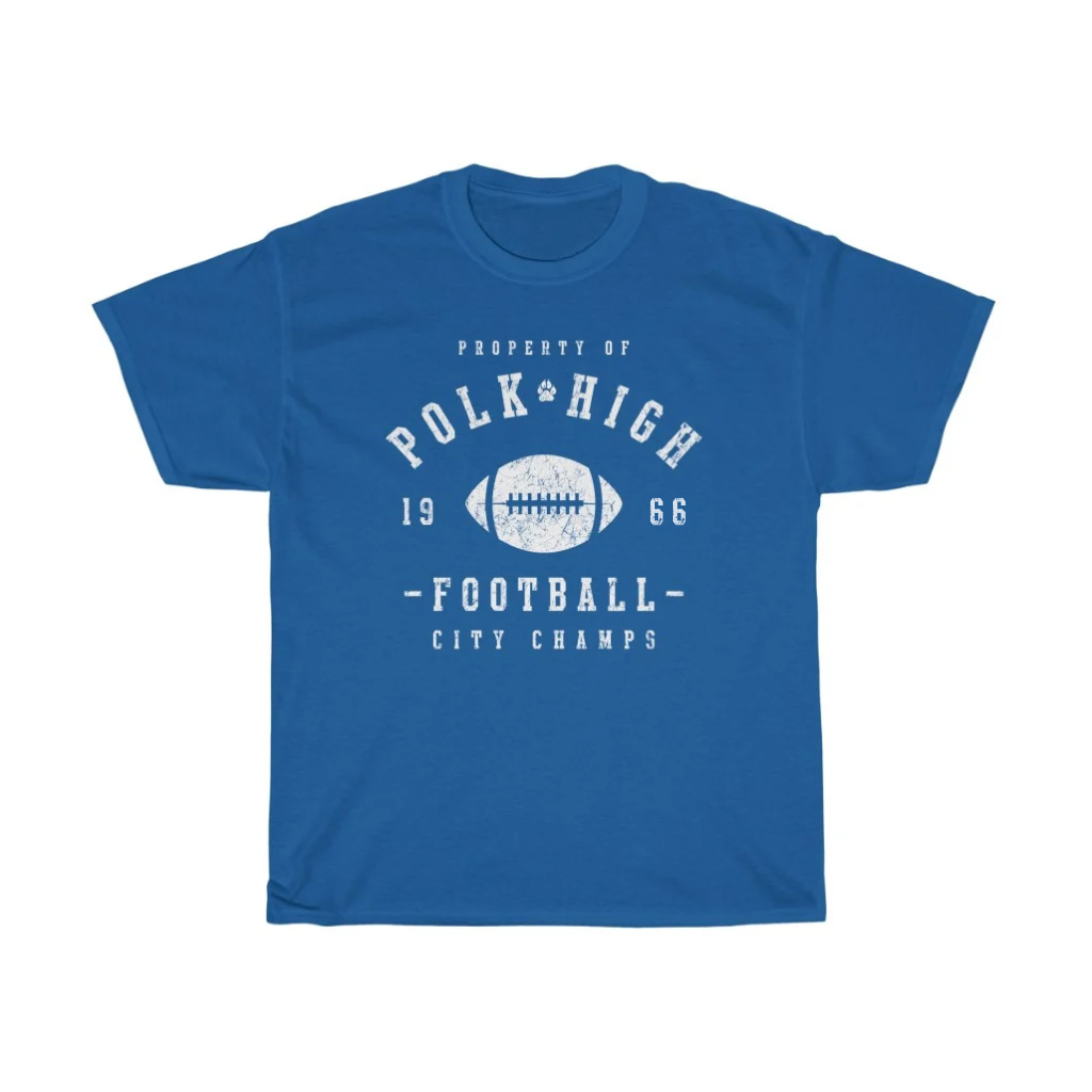 Polk High Football Men's Relaxed Fit Short Sleeve Tee