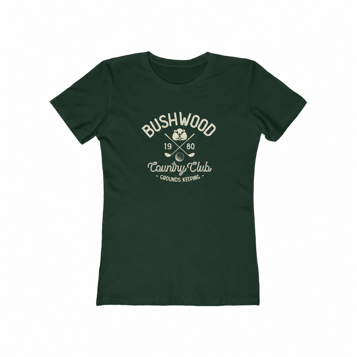 Bushwood Country Club Women's Fitted Boyfriend Tee
