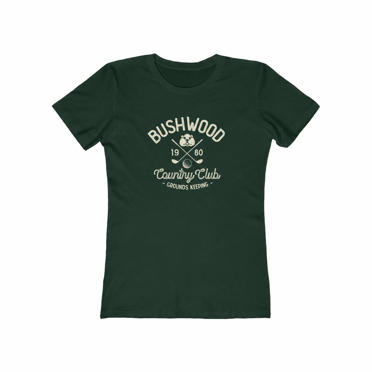 Bushwood Country Club Women's Fitted Boyfriend Tee