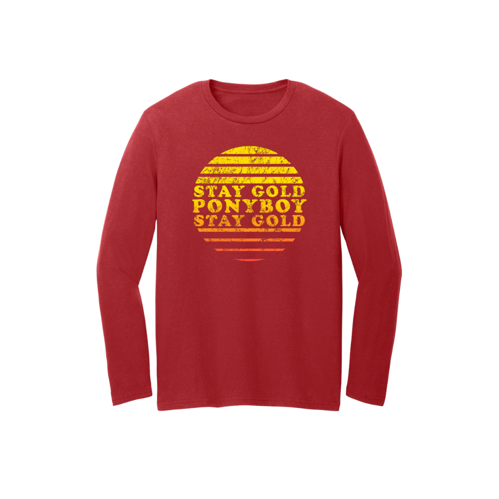 Stay Gold Ponyboy Long Sleeve Tee