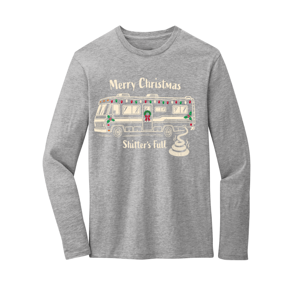 Shitter's Full Christmas Vacation Long Sleeve Tee