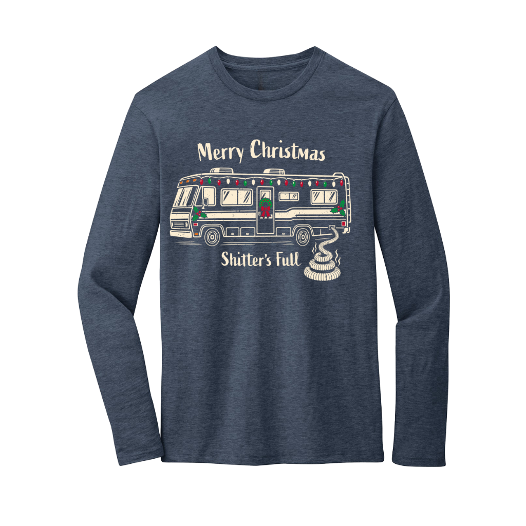 Shitter's Full Christmas Vacation Long Sleeve Tee