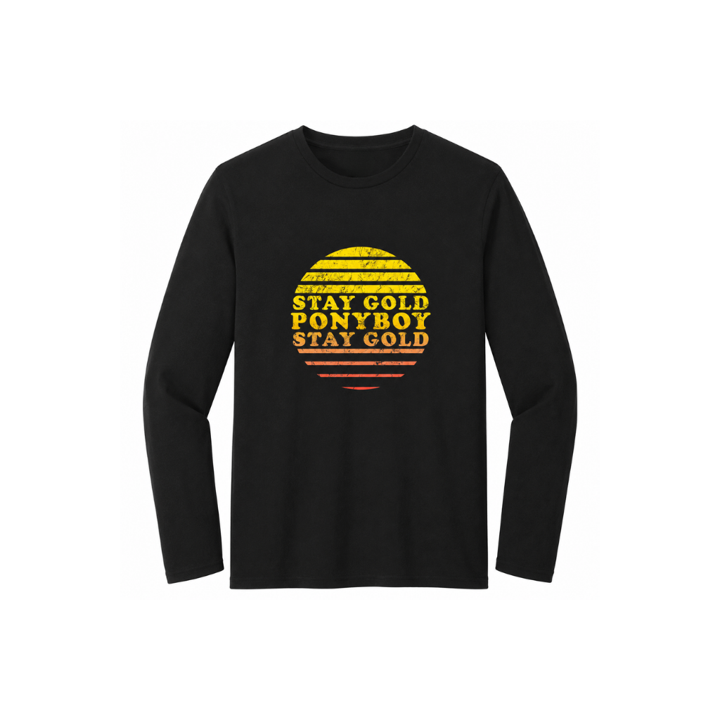 Stay Gold Ponyboy Long Sleeve Tee