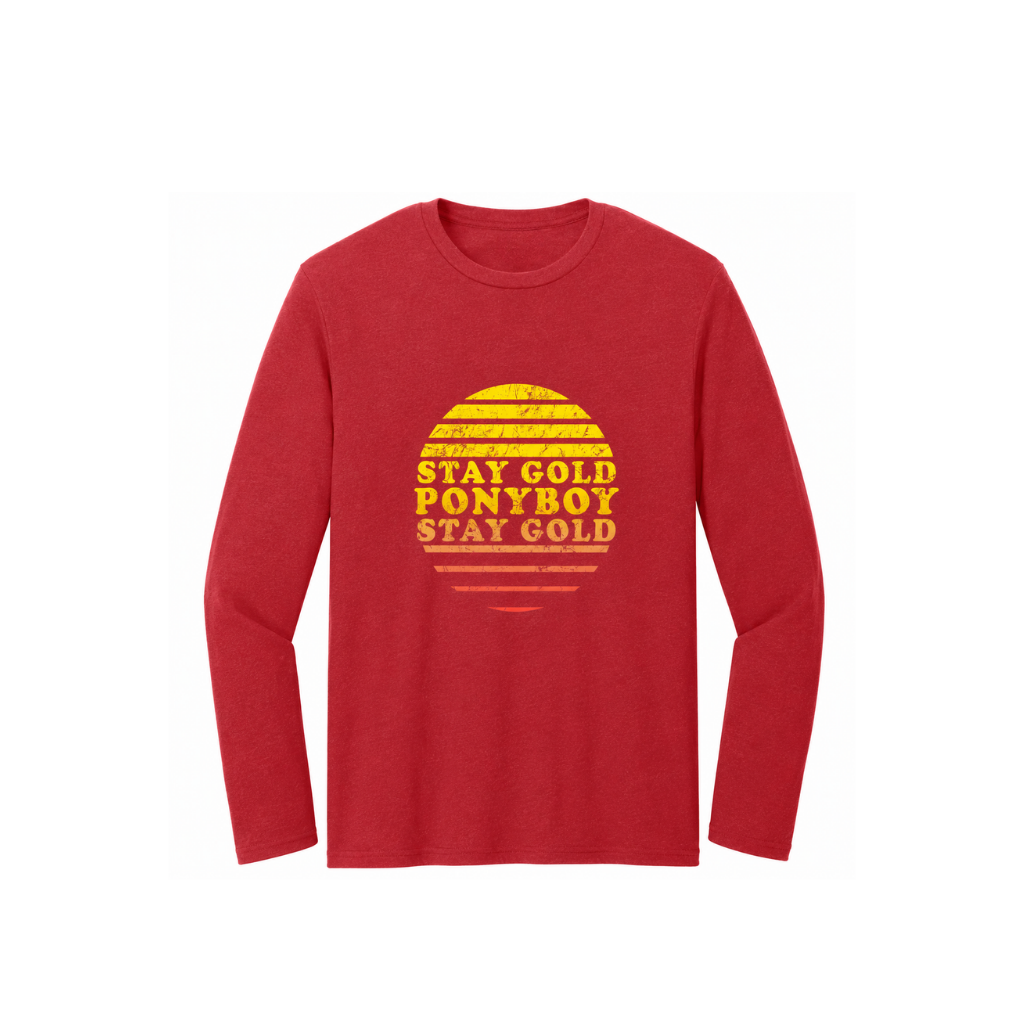 Stay Gold Ponyboy Long Sleeve Tee