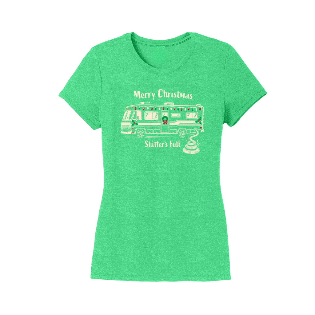 Shitter's Full Christmas Vacation Women's Perfect Tri Tee