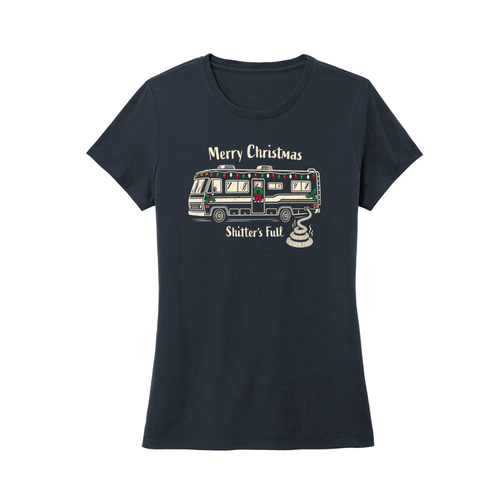 Shitter's Full Christmas Vacation Women's Perfect Tri Tee