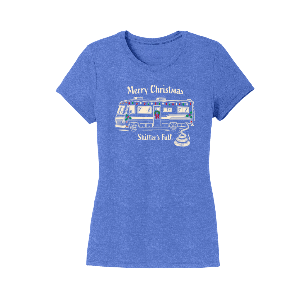 Shitter's Full Christmas Vacation Women's Perfect Tri Tee