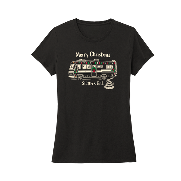 Shitter's Full Christmas Vacation Women's Perfect Tri Tee