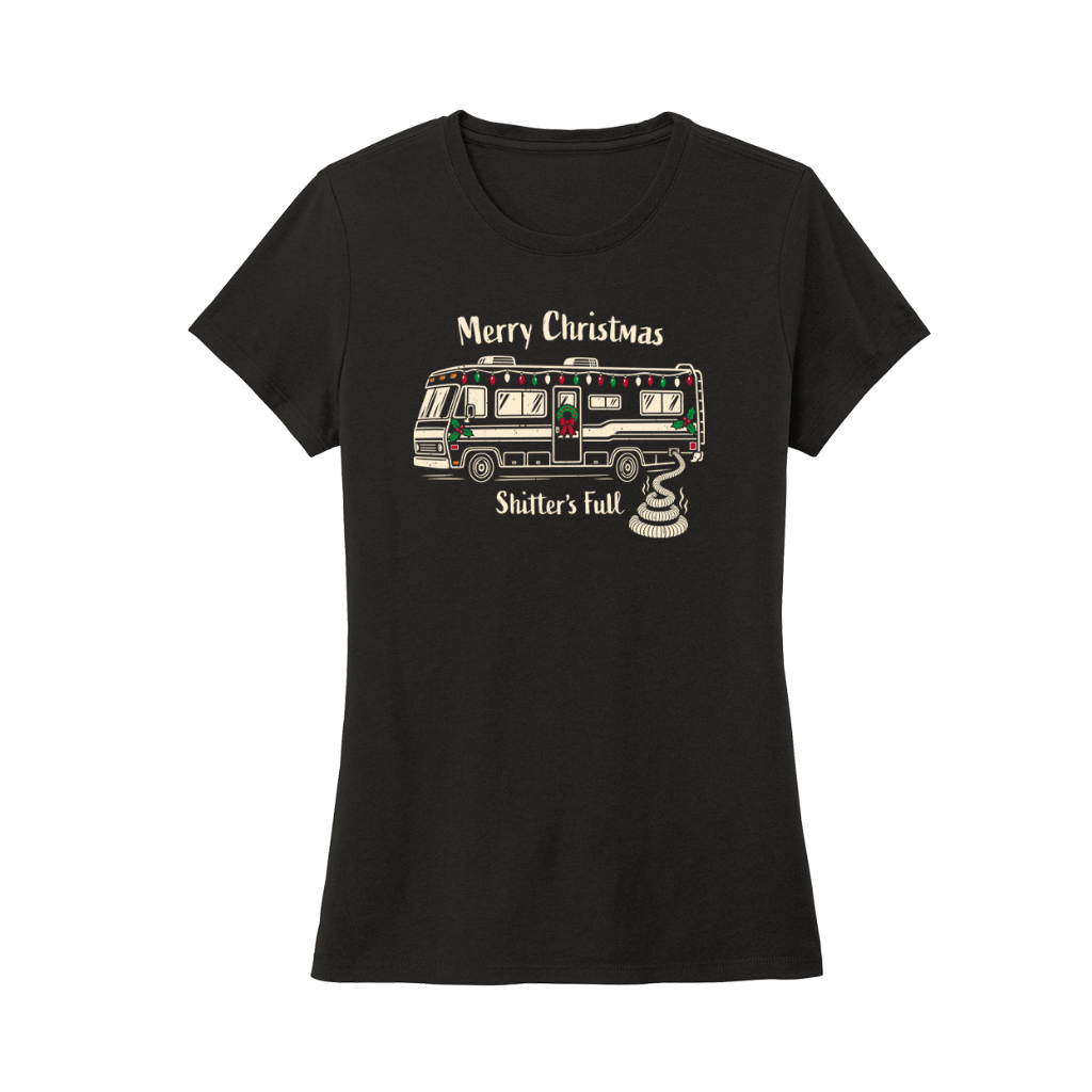 Shitter's Full Christmas Vacation Women's Perfect Tri Tee