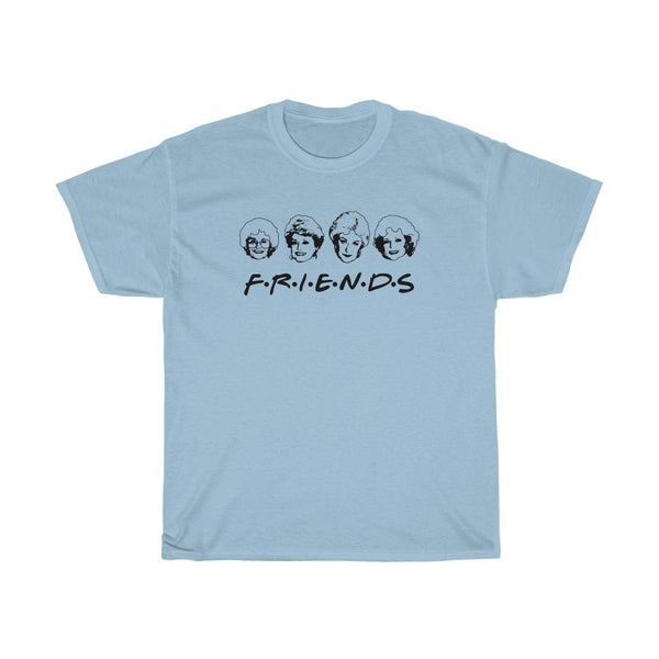 Golden Friends Men's Relaxed Fit Short Sleeve Tee