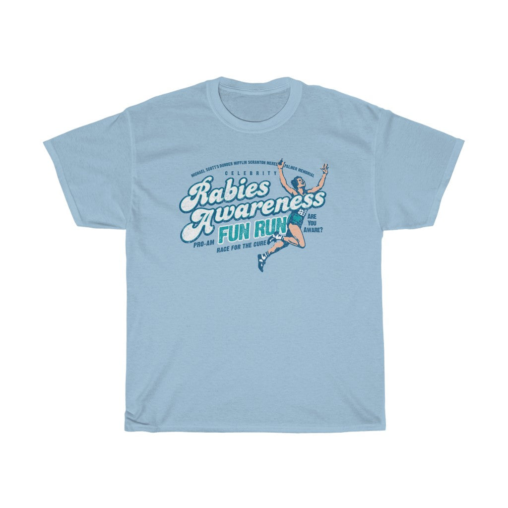 Rabies Awareness Fun Run Men's Relaxed Fit Short Sleeve Tee