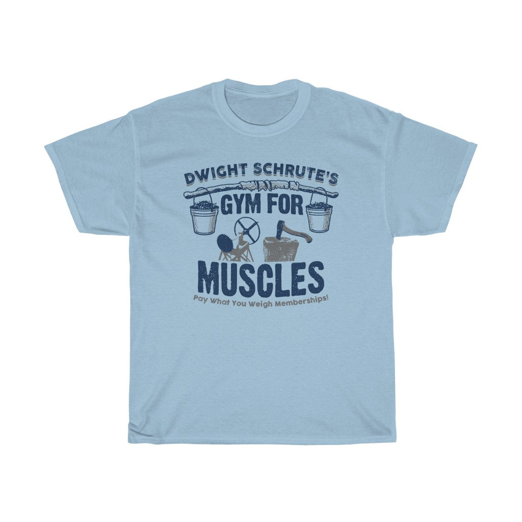 Dwight Schrute's Gym Men's Relaxed Fit Short Sleeve Tee