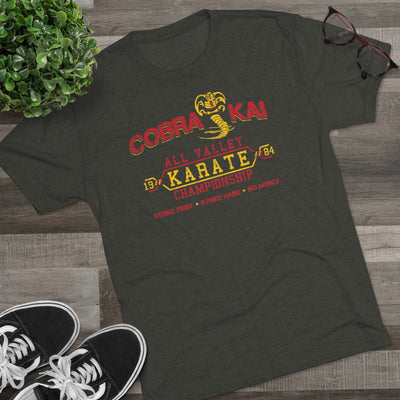 All Valley Karate Championship Men's/Unisex Tri-Blend Ultra Soft Tee