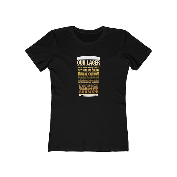 Beer Prayer Women's Boyfriend Tee