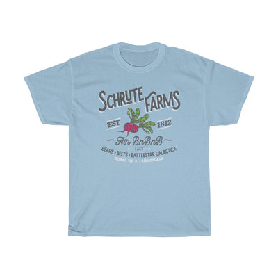 Schrute Farms Air BnBnB Men's Relaxed Fit Short Sleeve Tee