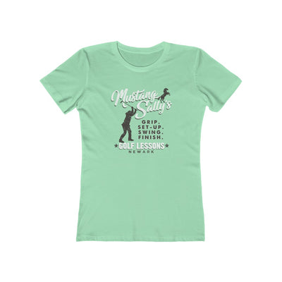 Mustang Sally's Golf Lessons Women's Boyfriend Tee