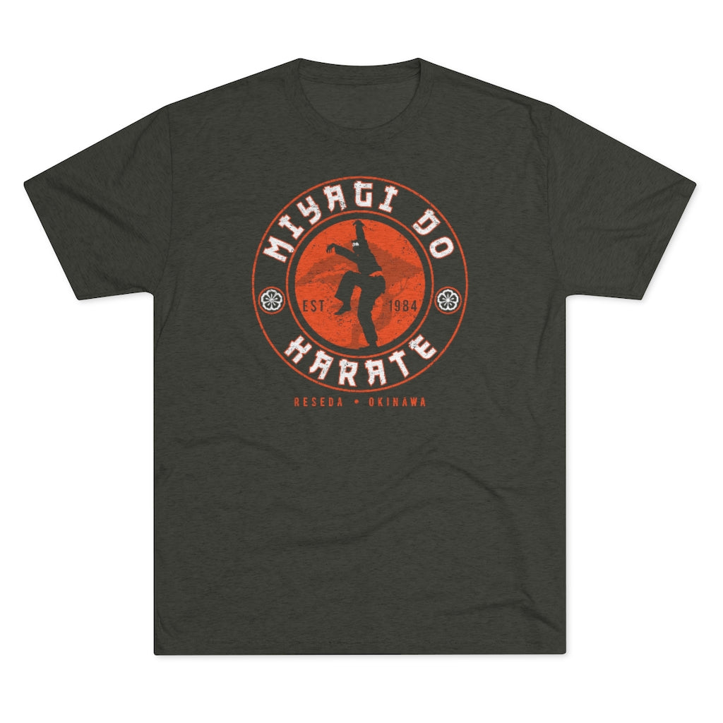 Miyagi Do Karate Men's/Unisex Tri-Blend Ultra Soft Tee