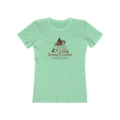 Jimmy's Coffee Women's Boyfriend Tee