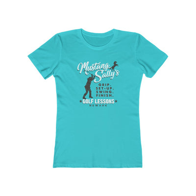 Mustang Sally's Golf Lessons Women's Boyfriend Tee