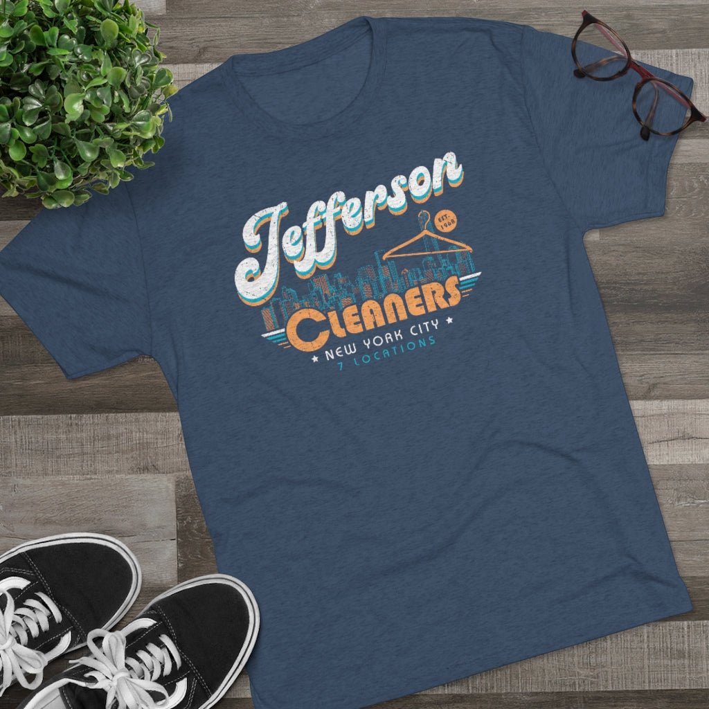 Jefferson Cleaners Men's/Unisex Tri-Blend Ultra Soft Tee