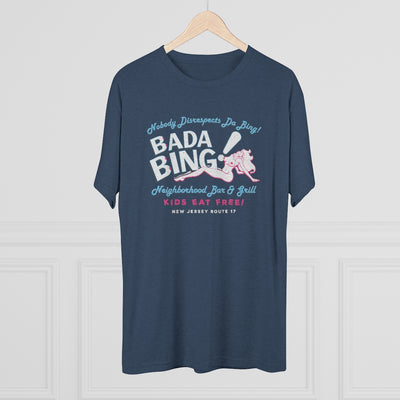 Bada Bing Men's/Unisex Tri-Blend Ultra Soft Tee