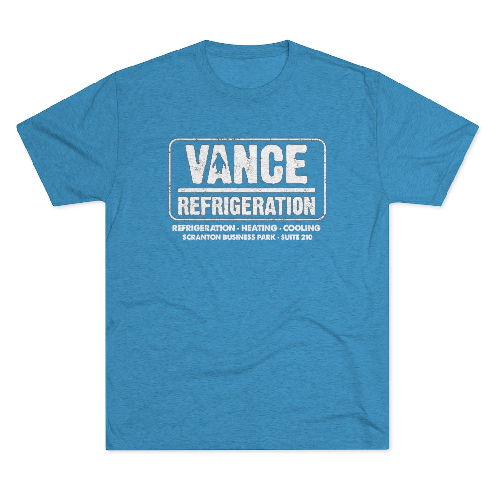 Vance Refrigeration Men's/Unisex Tri-Blend Ultra Soft Tee