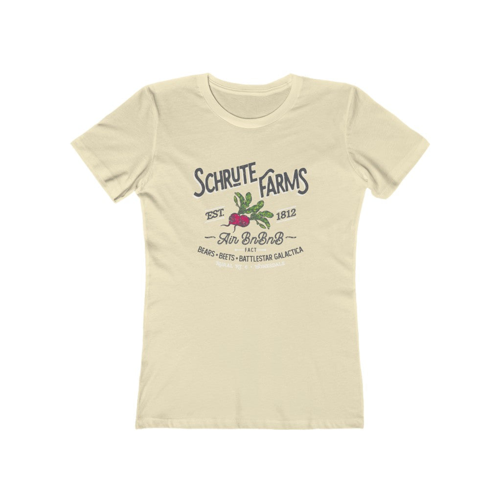 Schrute Farms Air BnBnB Women's Boyfriend Tee