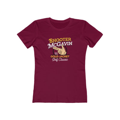 Shooter McGavin Gold Jacket Golf Classic Women's Boyfriend Tee