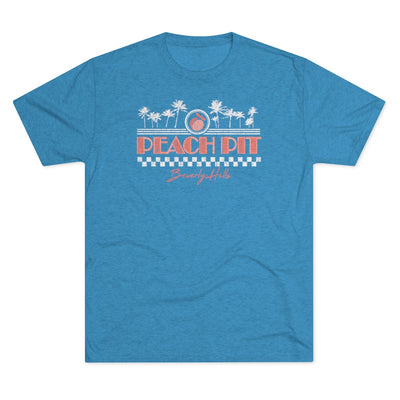 Peach Pit Men's/Unisex Tri-Blend Ultra Soft Tee