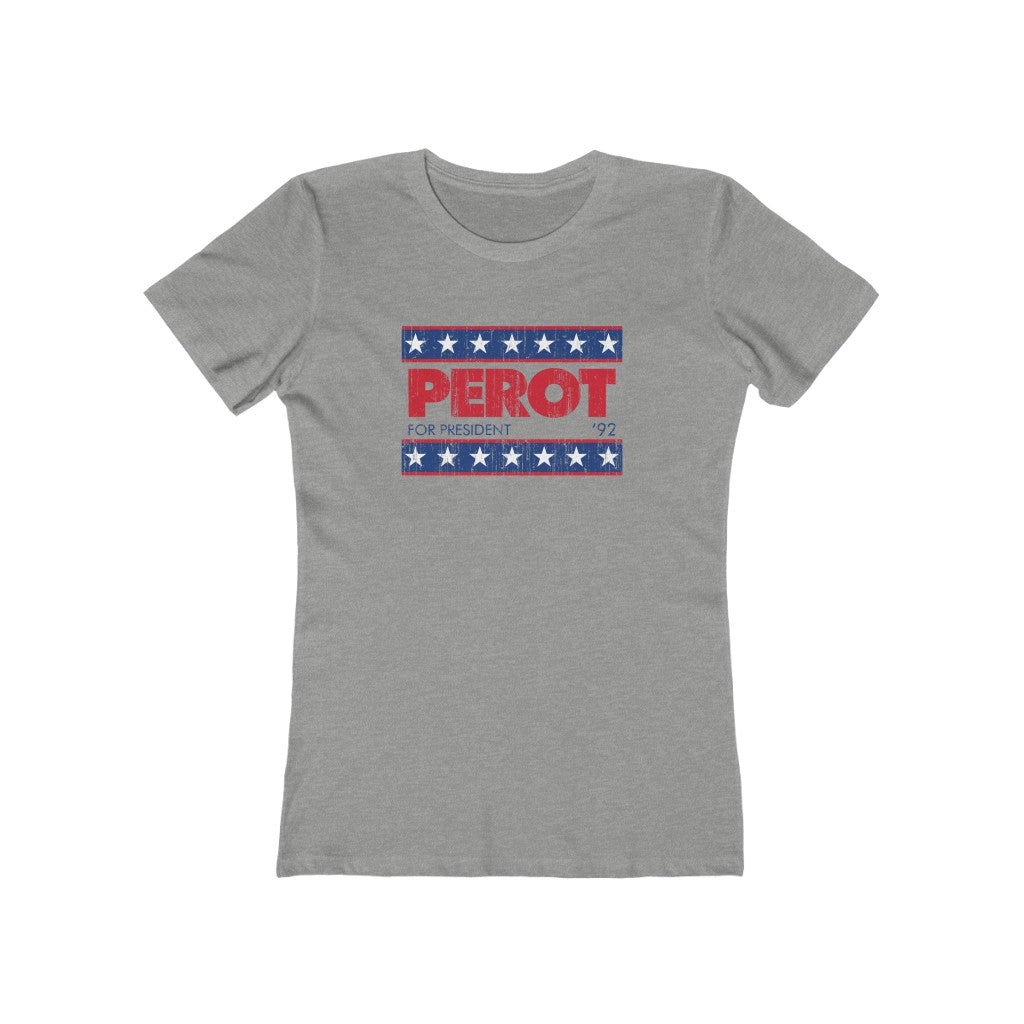 Perot For President Women's Boyfriend Tee
