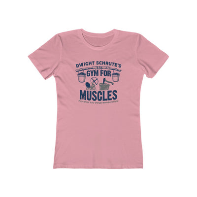 Dwight Schrute's Gym  Women's Boyfriend Tee